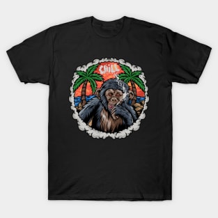 Monkey smoke weed T-Shirt